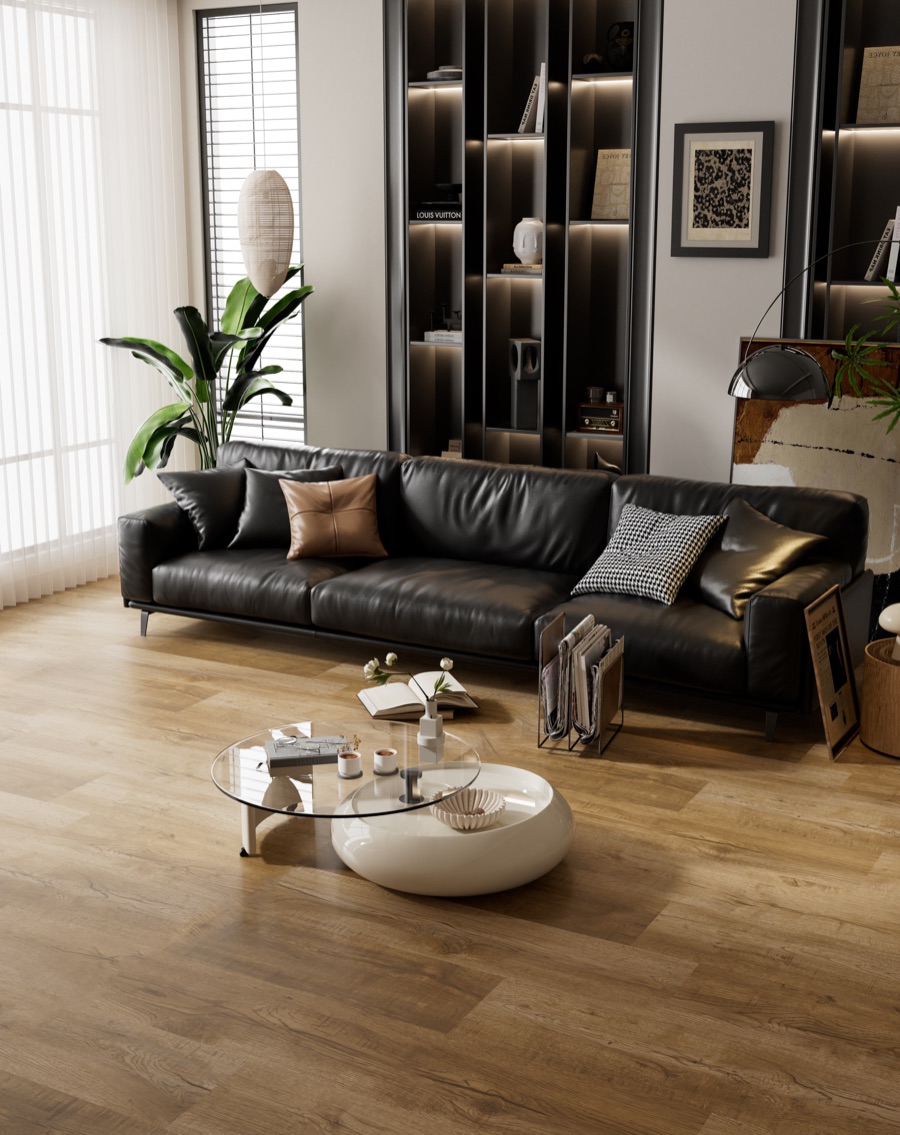 Vinyl dunkle Eiche Tabacco